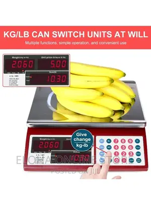 Portable and Highly-Accurate Fruit Weighing Scale
