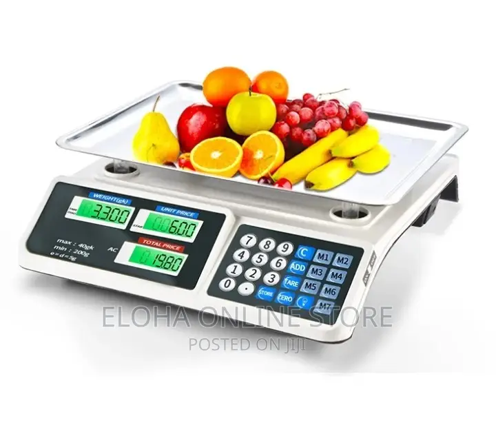 Portable and Highly-Accurate Fruit Weighing Scale