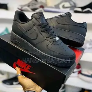 Original Nike Air Force Sneakers-Black
