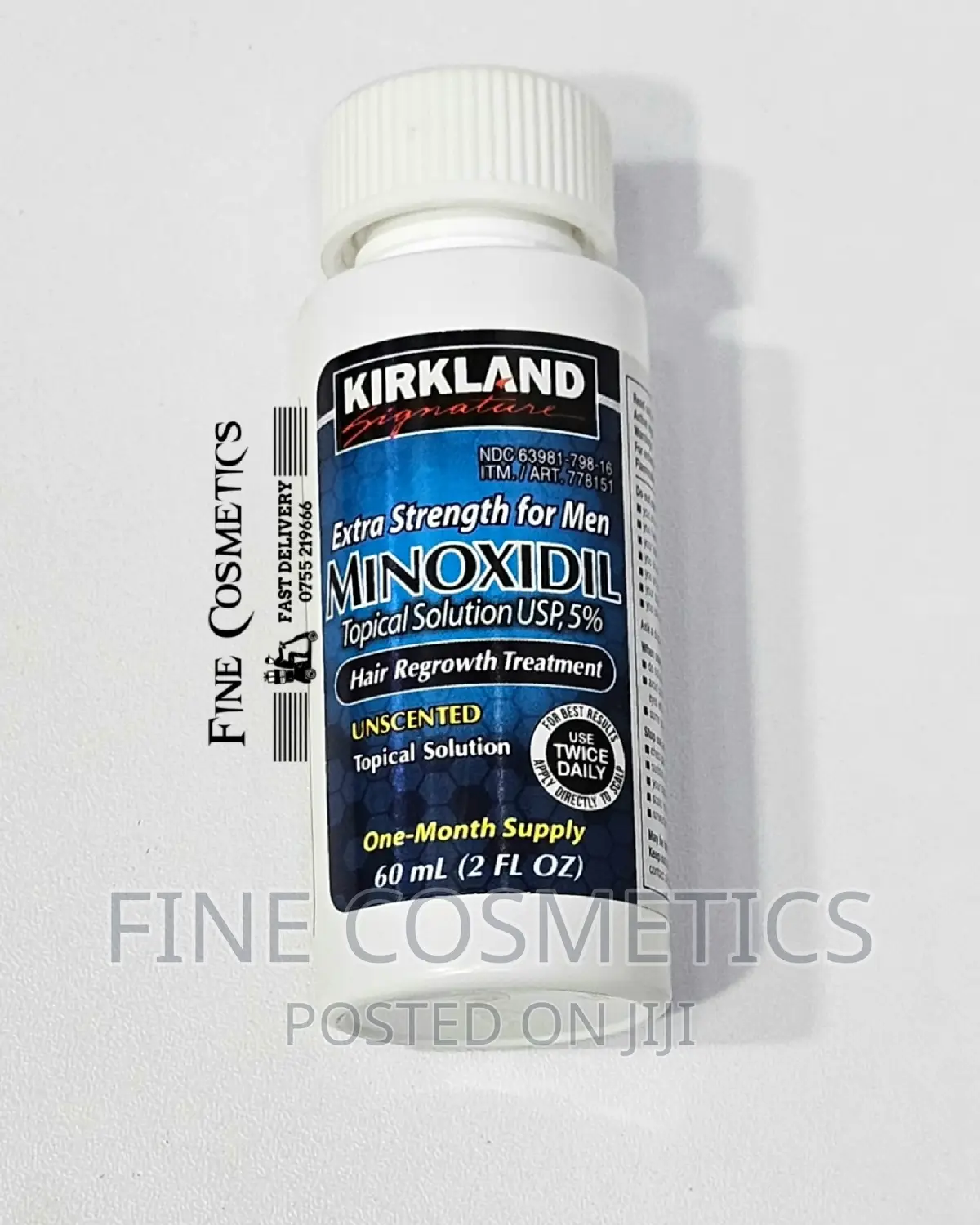 1PC KIRKLAND Men's Hair Regrowth Booster Nd Beard Stimulator