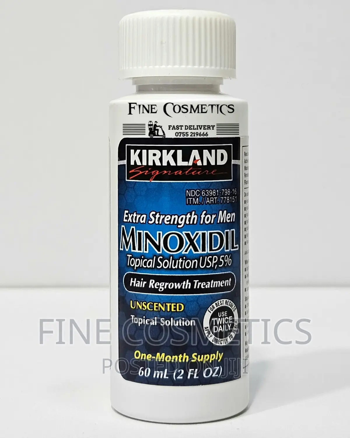 1PC KIRKLAND Men's Hair Regrowth Booster Nd Beard Stimulator