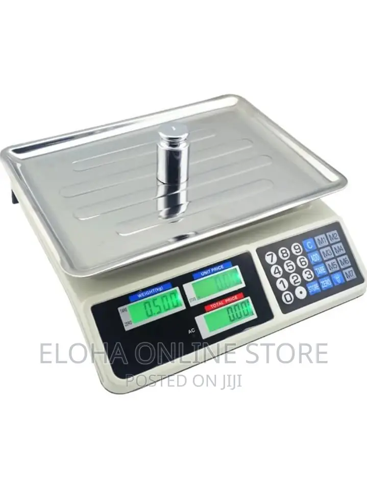 Digital Electronic Fruit Veggies Weighing Scale