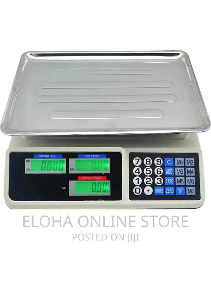 Digital Electronic Fruit Veggies Weighing Scale