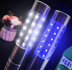 1piece Led Champagne Chargeable Flashing Stick