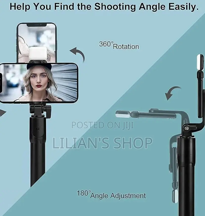 Multifunction Selfie Stick Phone Stand Holder Camera Tripod