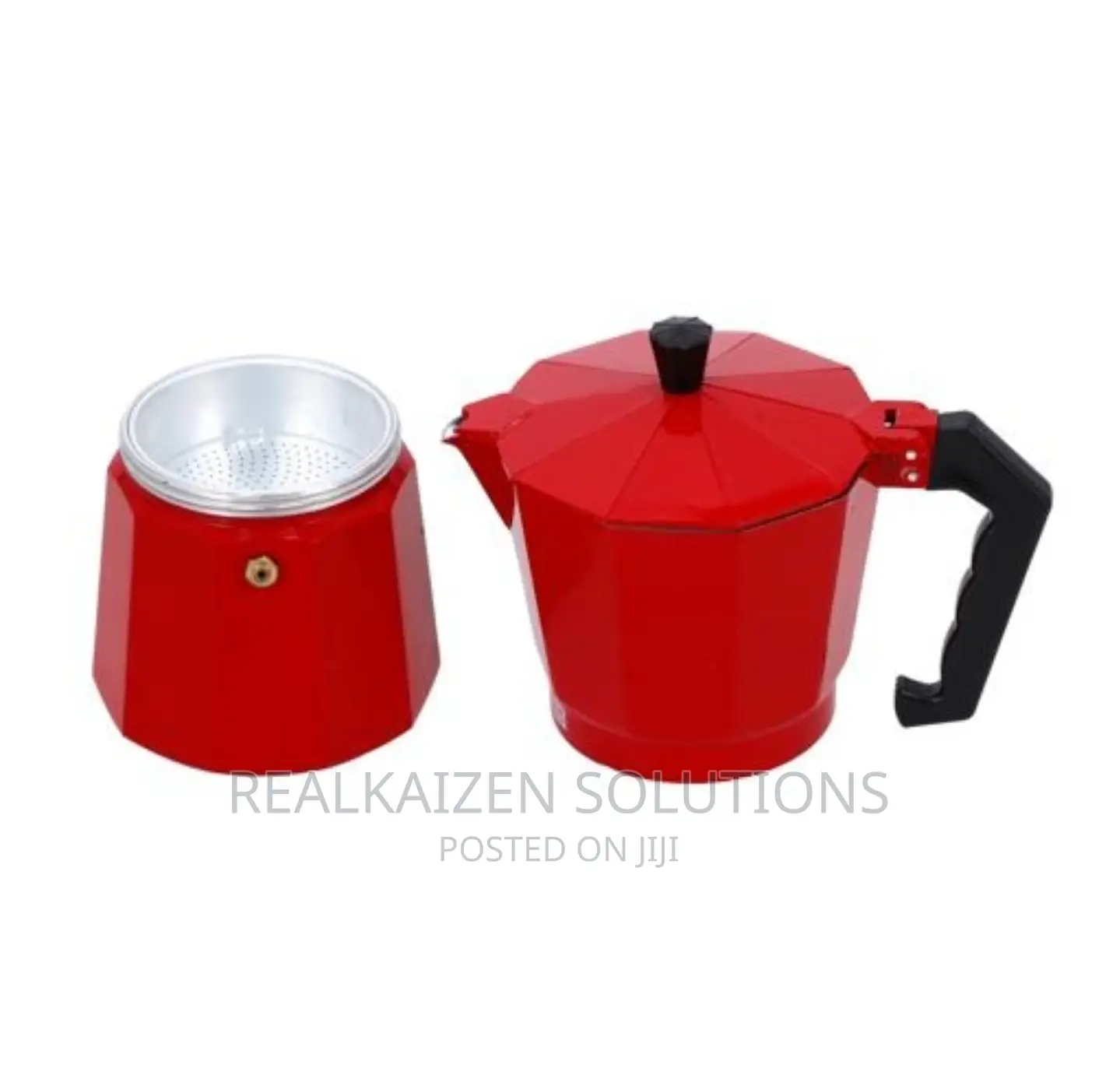 ROYALFORD 300ml Aluminium Espresso Coffee Maker 6-Cups