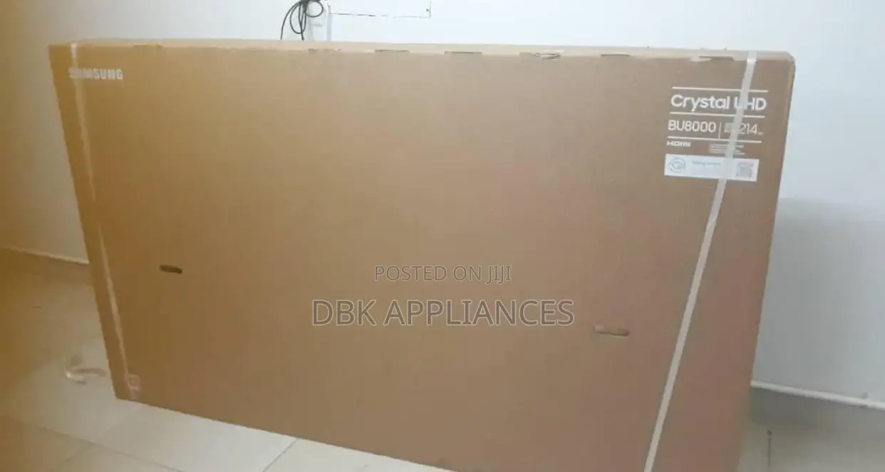 Samsung 75inch Crystal Uhd Smart TVS Available