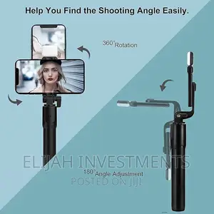 Bluetooth Selfie Stick Tripod Stand With Wireless Remote