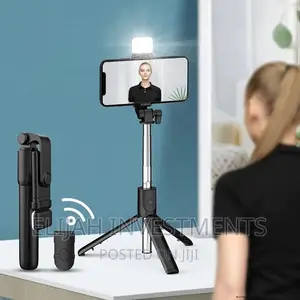 Bluetooth Selfie Stick Tripod Stand With Wireless Remote