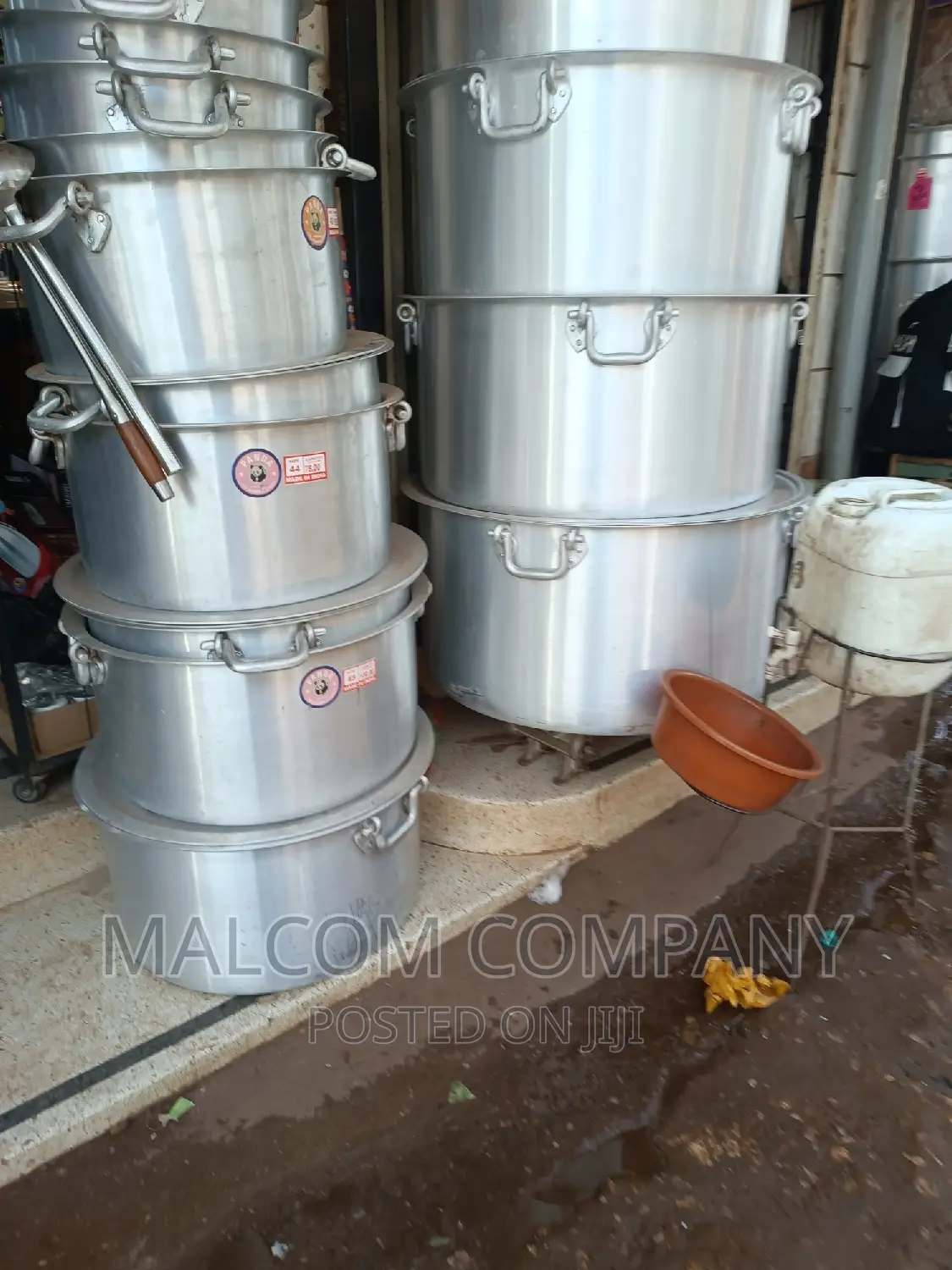 300litres Sauce Pans in 6 Pieces