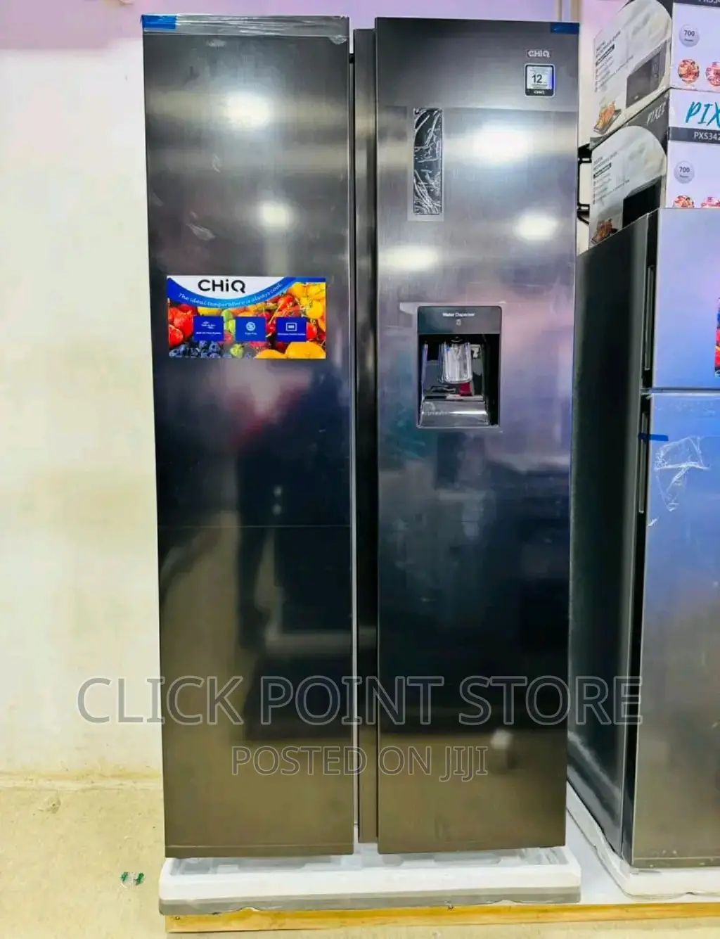 560l Chiq Side by Side Fridge/ 560l Fridge/ Side by Side 560