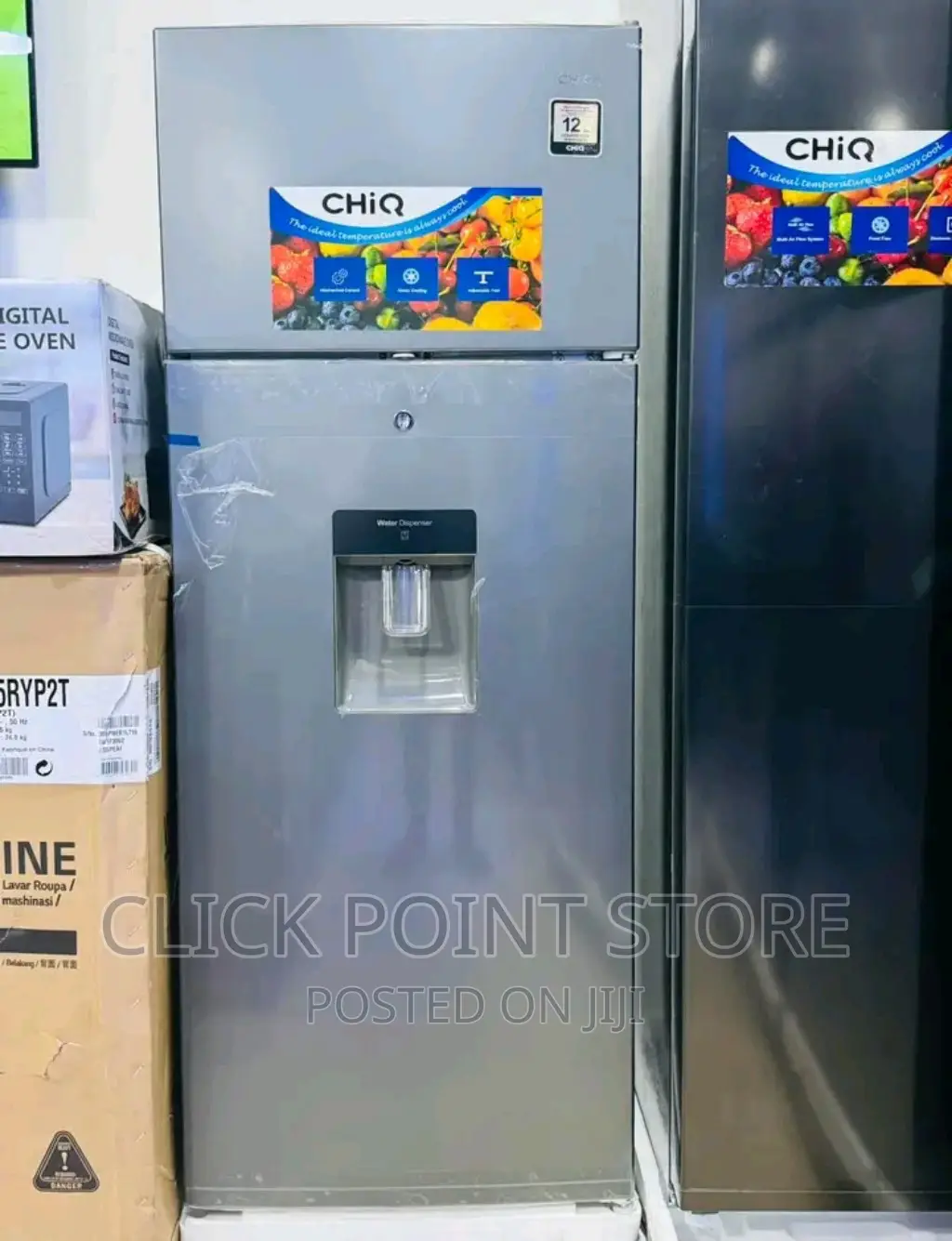 270l Fridge With Dispenser/ Chiq 270l Fridge/ Double Door