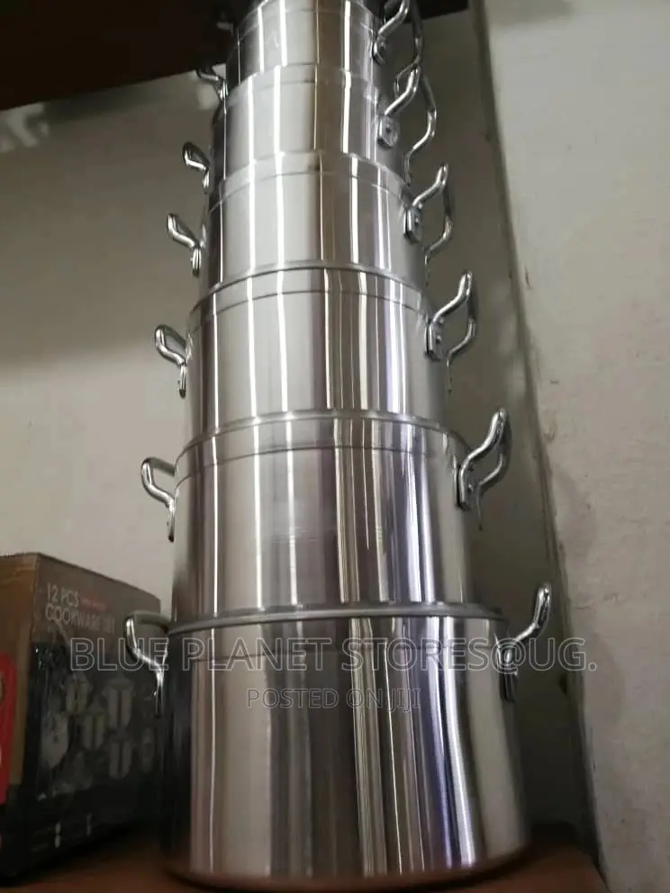 7pieces Cooking and Serving Dishes \\ Aluminium 