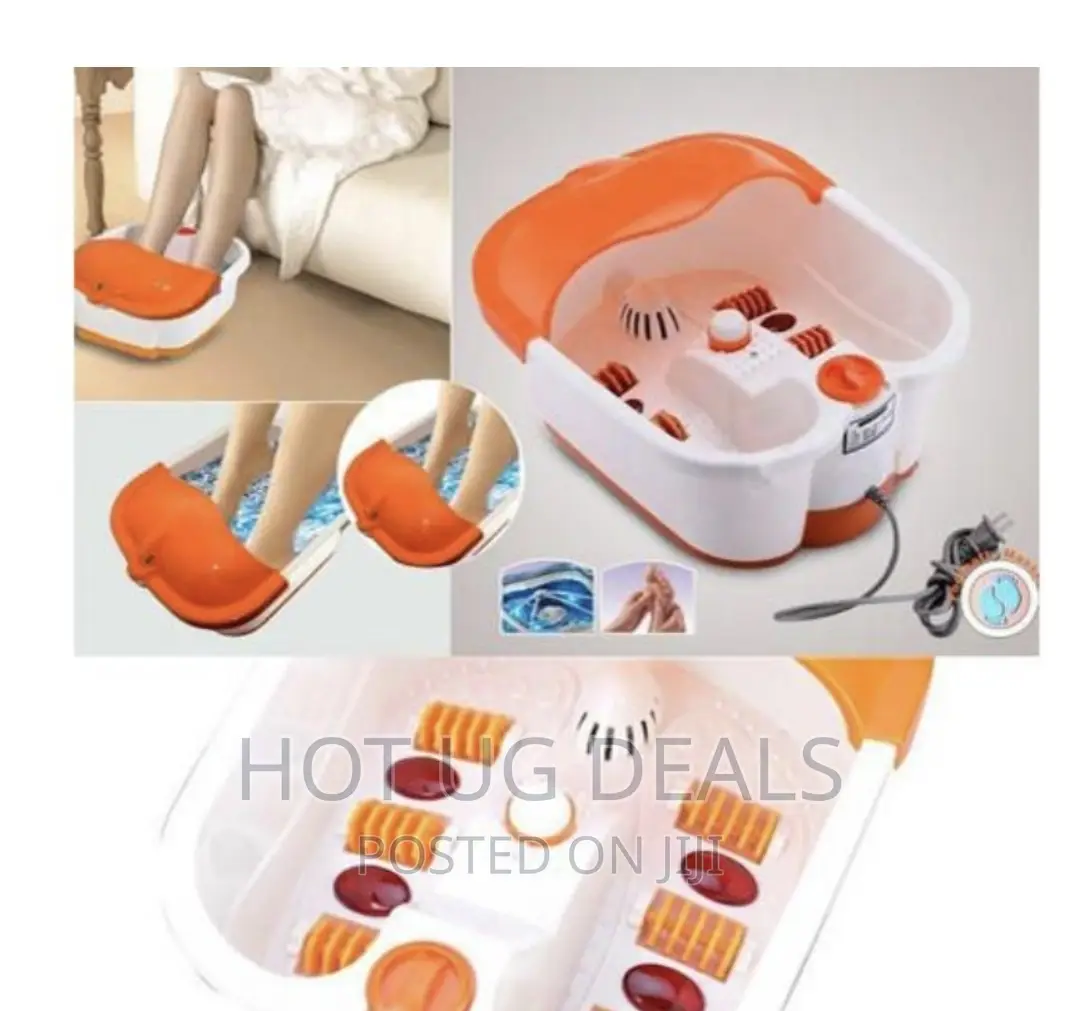 Multifunctional Footbath Massager-White