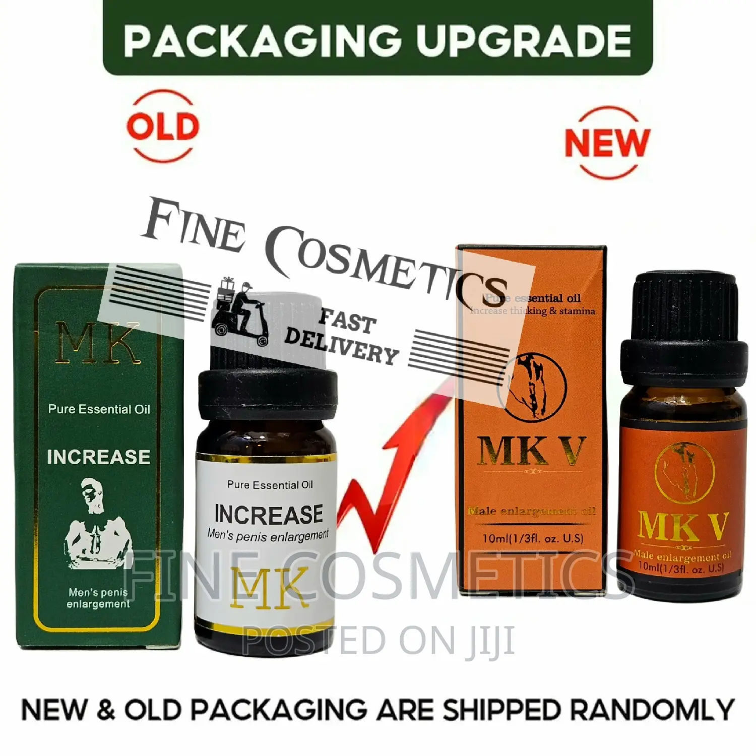 MK Male Enlargement Pure Essential Oil for Size and Stamina