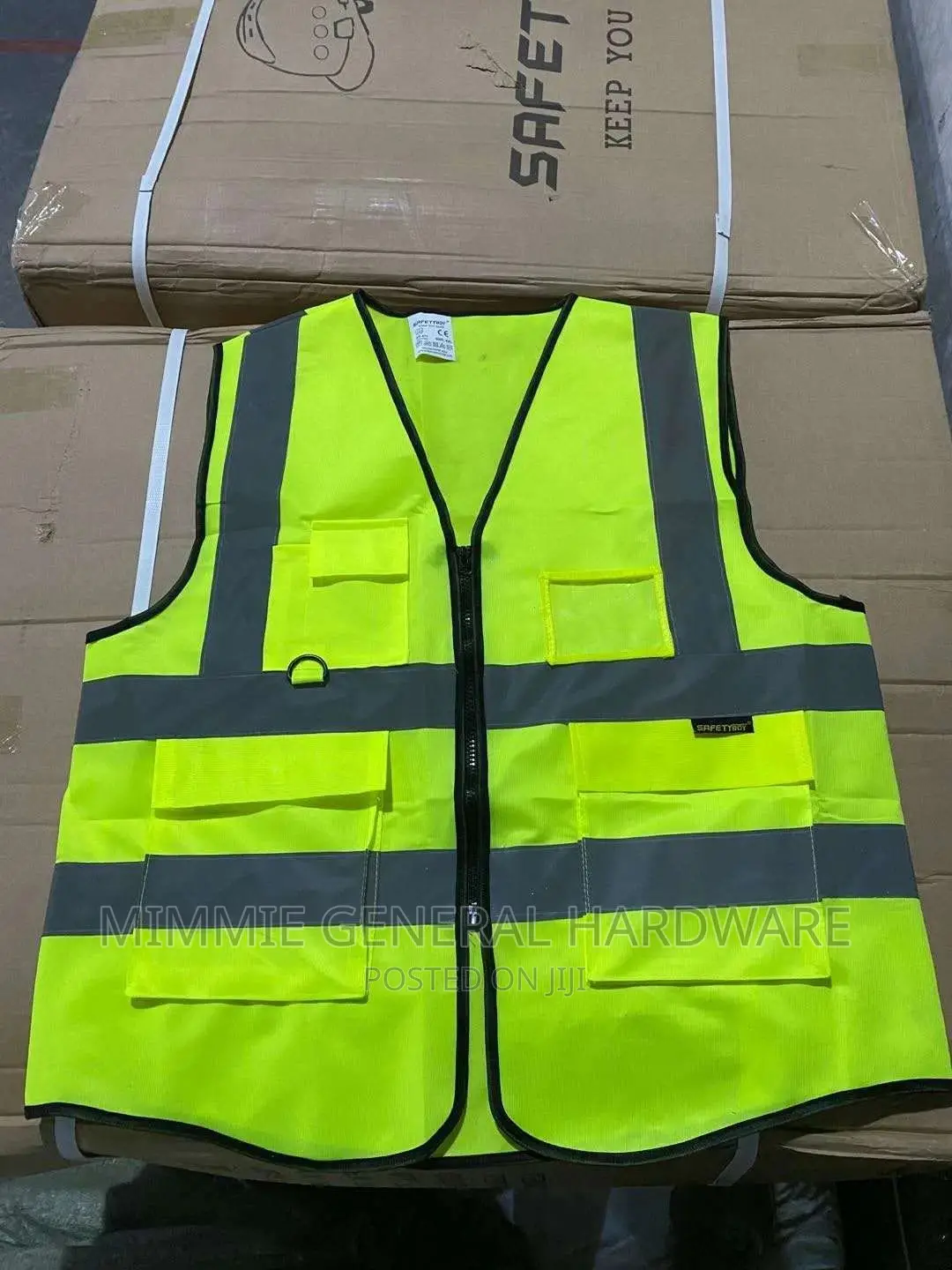 Corporate Reflector Jackets/Zip And Pockets