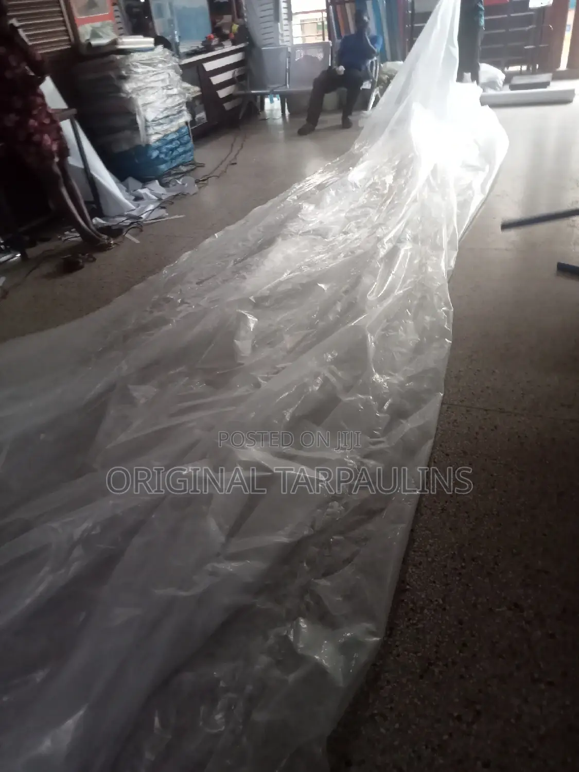 White Hard Polythene (Trapping Water)