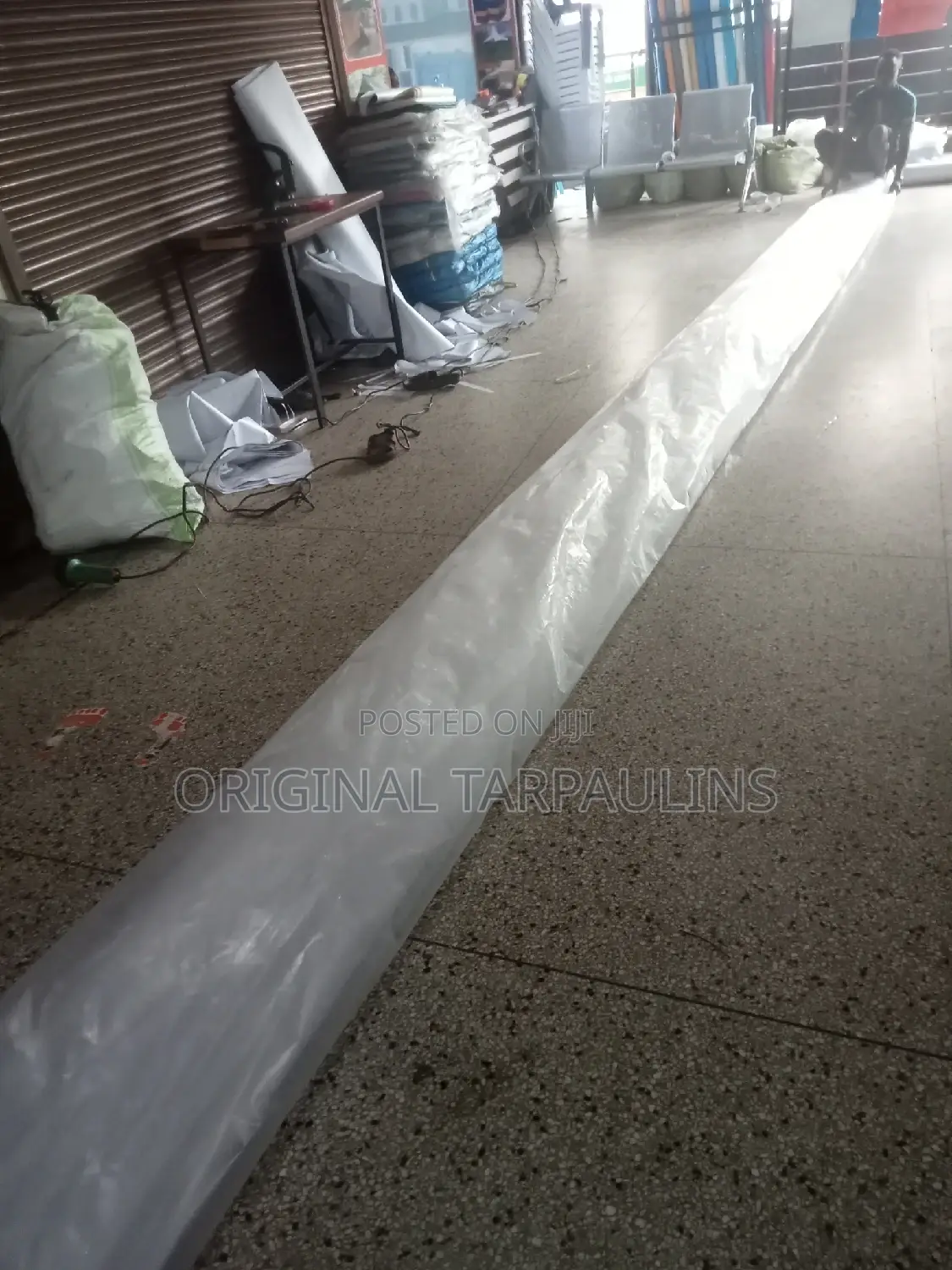 White Hard Polythene (Trapping Water)