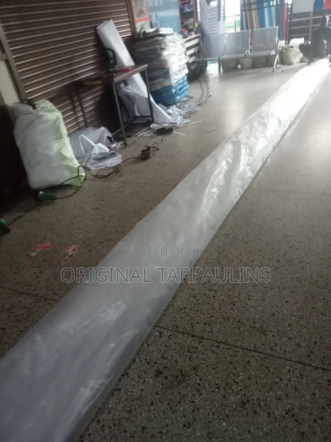 White Hard Polythene (Trapping Water)