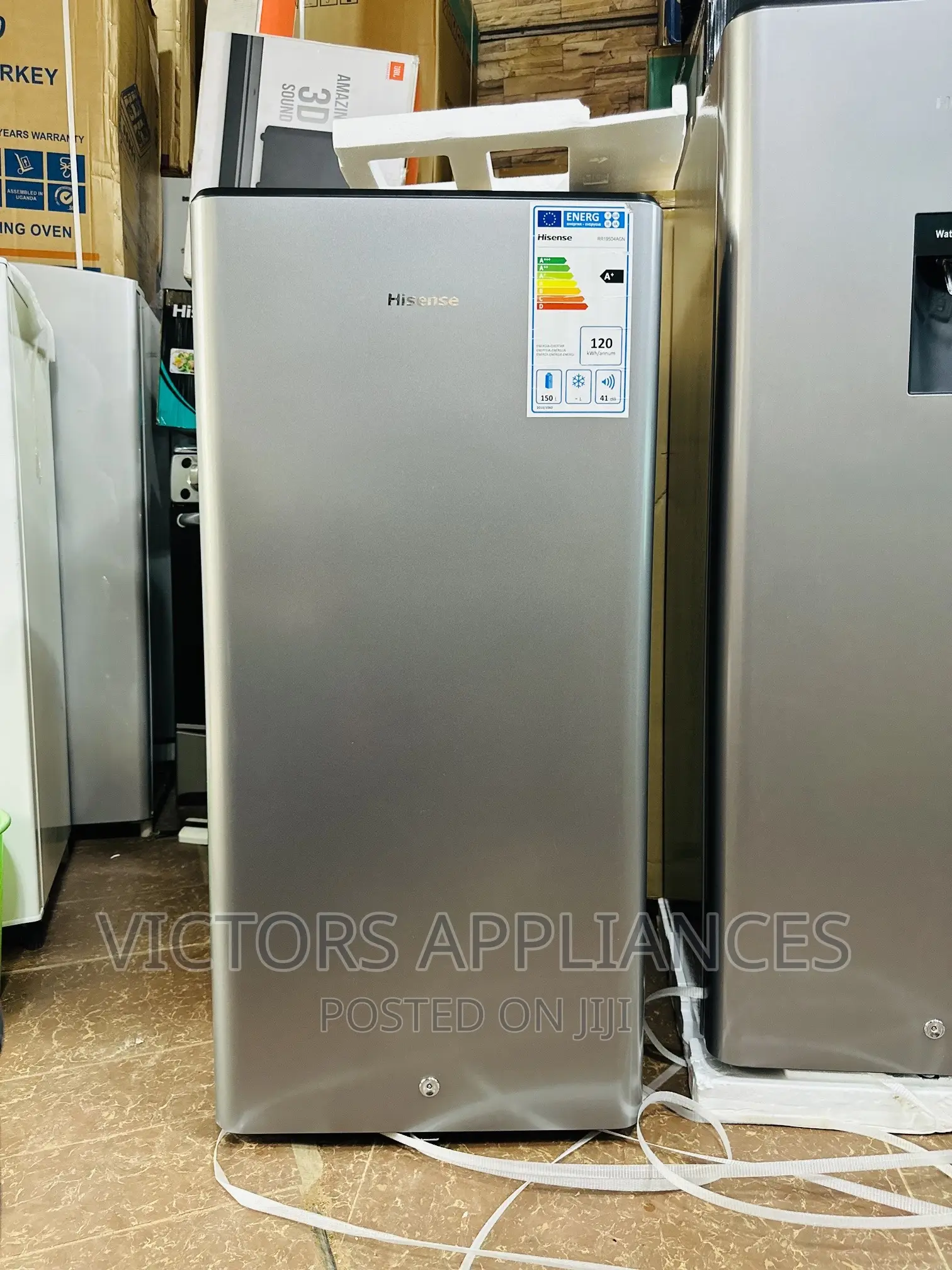 Quick Sales, 195L Hisense Single Door Refrigerator