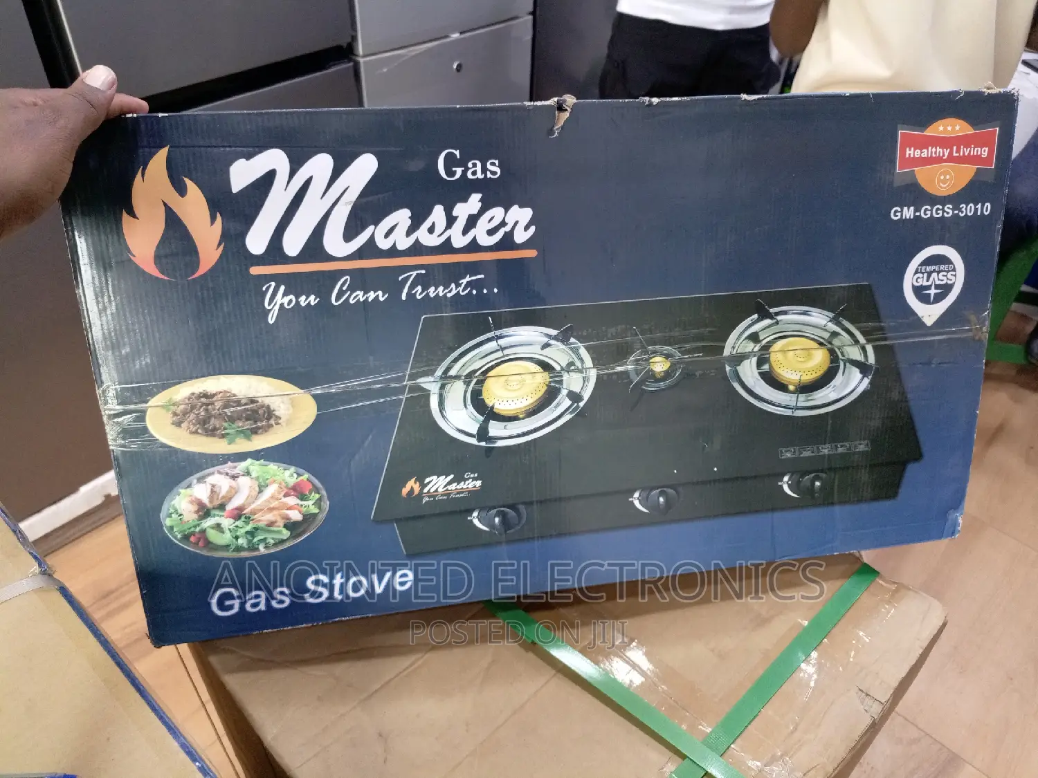 Master Gas Stove Three Banners