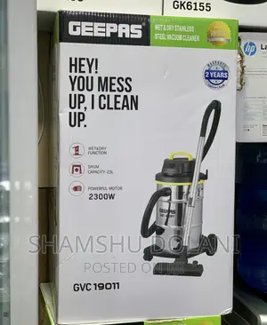 Wet Dry Stainless Steel Vacuum Cleaner