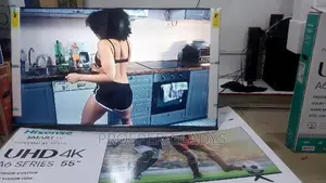 Hisense 55 Smart Uhd Flat Screen Flameless.