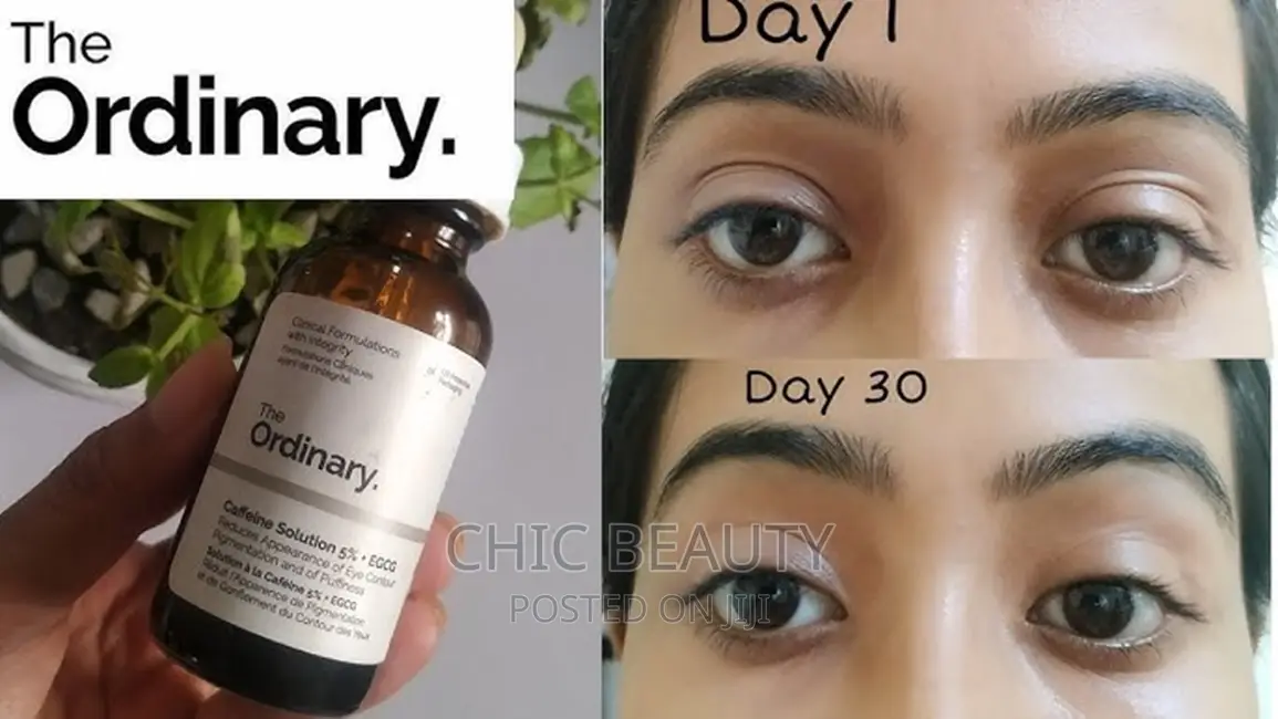 The Ordinary Caffeine Eye Serum Solution, 5%+EGCG Eye Serum