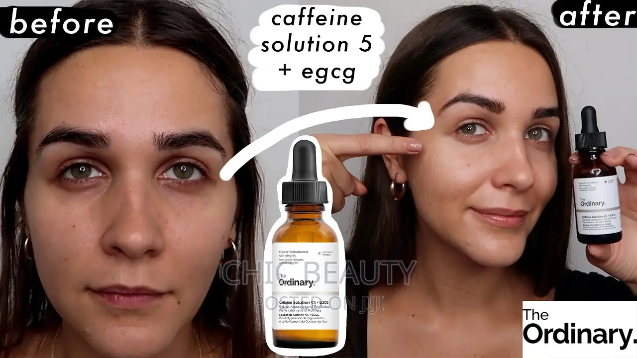 The Ordinary Caffeine Eye Serum Solution, 5%+EGCG Eye Serum