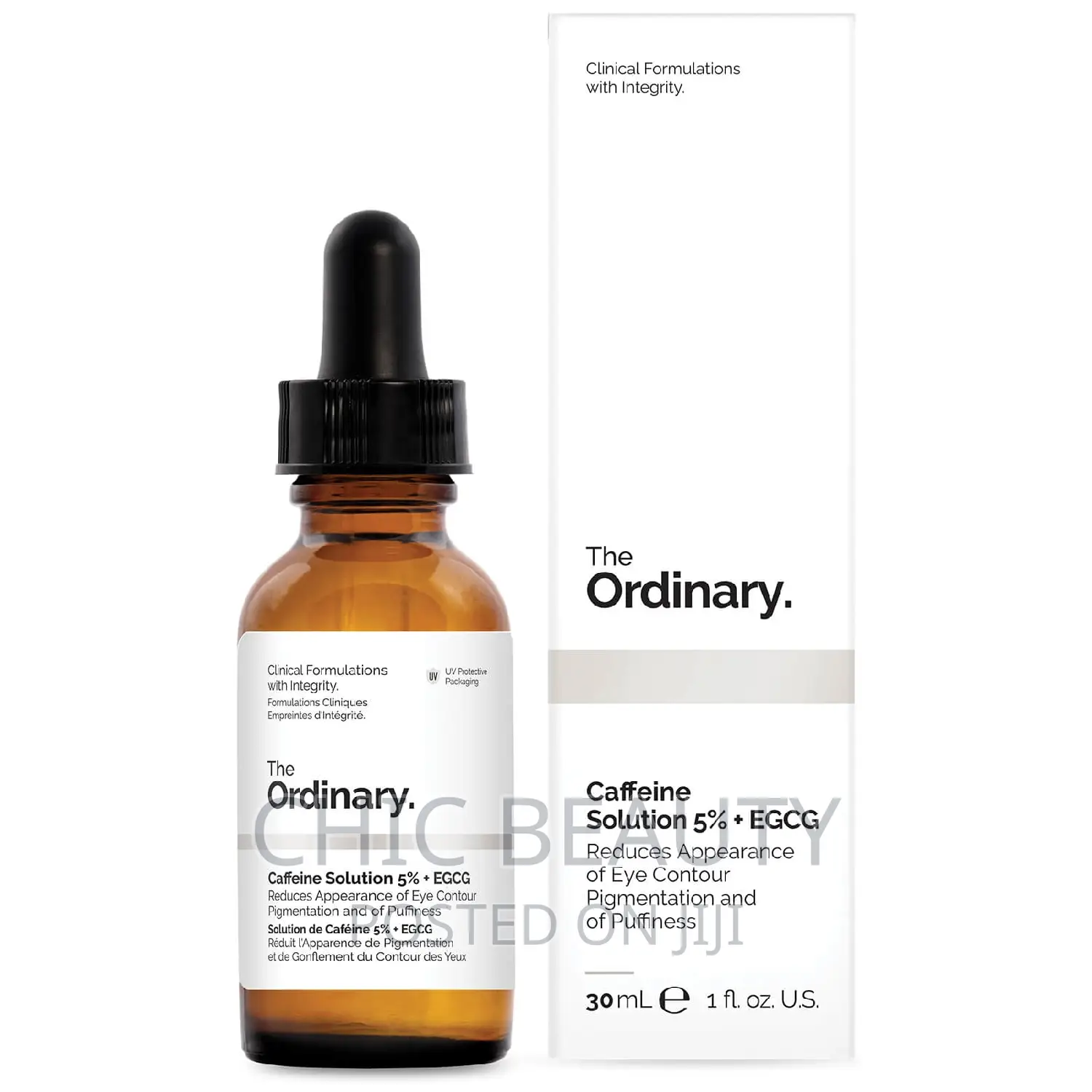The Ordinary Caffeine Eye Serum Solution, 5%+EGCG Eye Serum