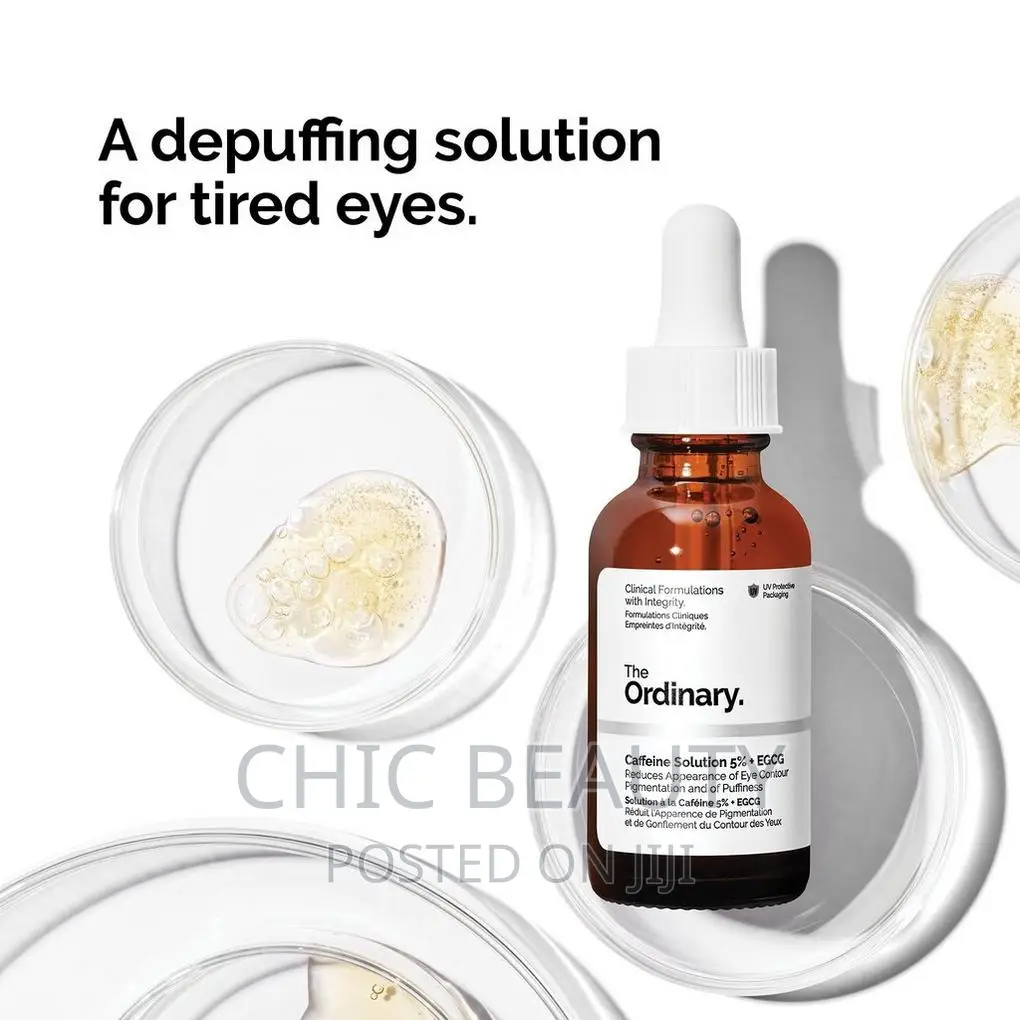 The Ordinary Caffeine Eye Serum Solution, 5%+EGCG Eye Serum