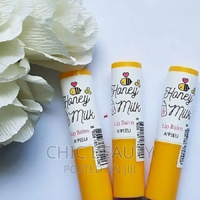 Lip Balm, A'pieu Honey and Milk Lip Balm, Hydrates Lips