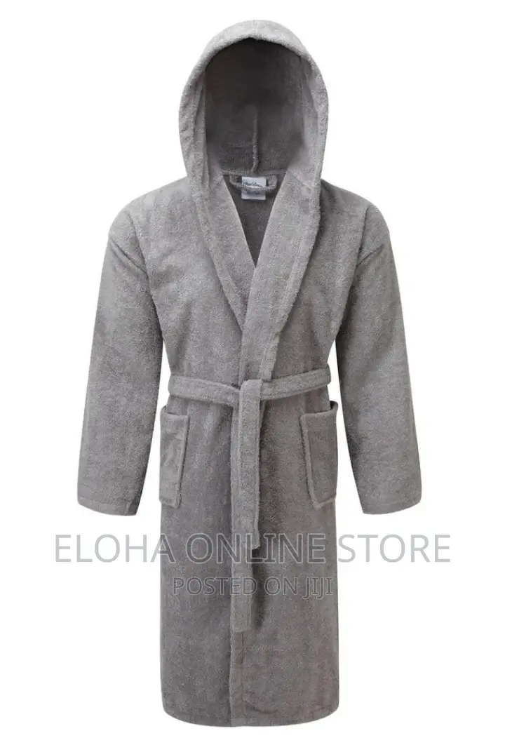 Cotton Hooded Bathrobes
