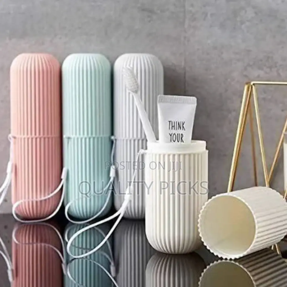 Travel Toothbrush and Toothpaste Cup