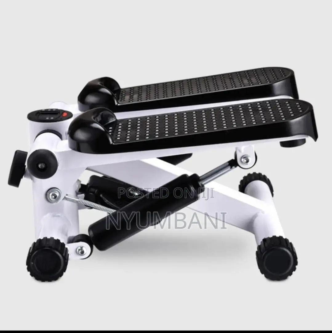 Mini Exercise Stepper With Resistance Bands