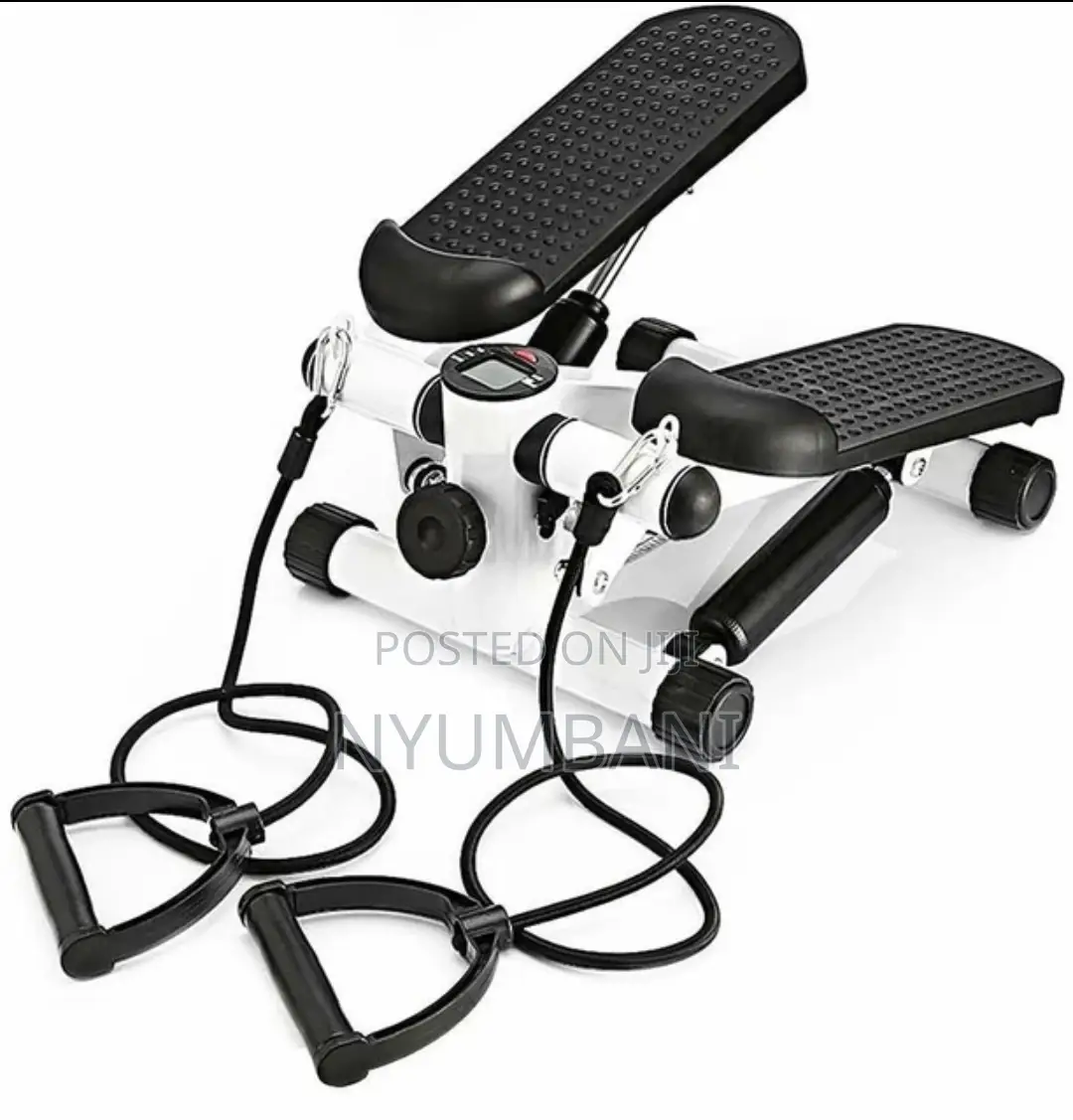 Mini Exercise Stepper With Resistance Bands
