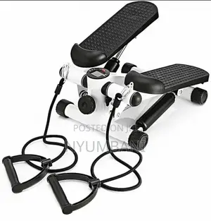 Mini Exercise Stepper With Resistance Bands