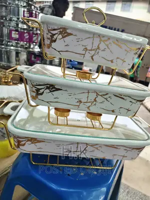 Square Food Warmer Set