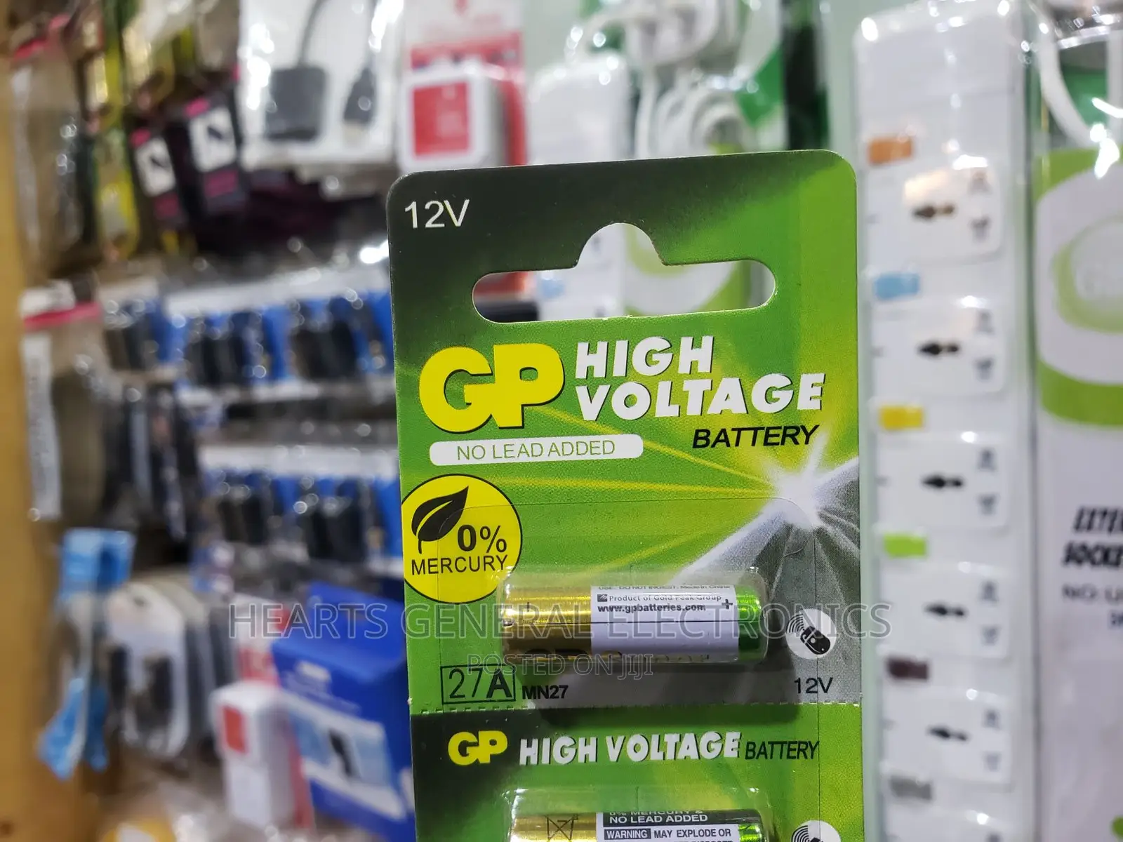 27A Alkaline Batteries (27A 12V)