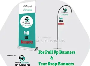 Roll Up Banner Stand / Pull Up Banners /Teardrops / Pop Up
