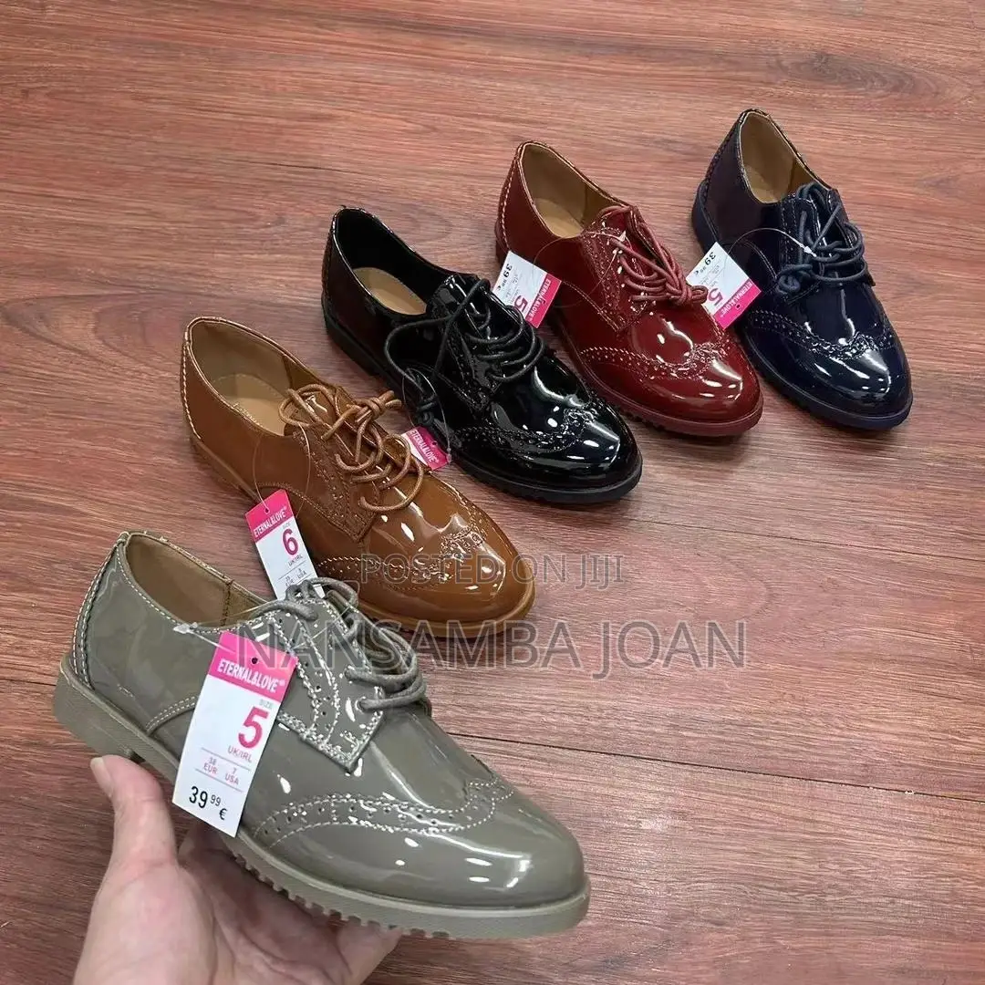 Original Ladies Oxford Shoes-Multi-Colours