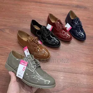 Original Ladies Oxford Shoes-Multi-Colours