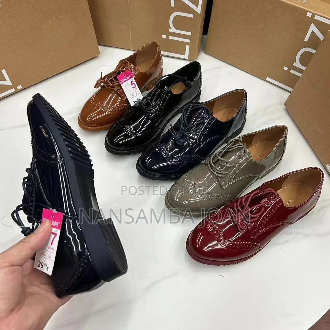 Original Ladies Oxford Shoes-Multi-Colours