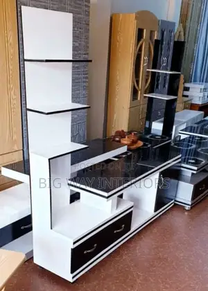 Tv Stand White and Black Available