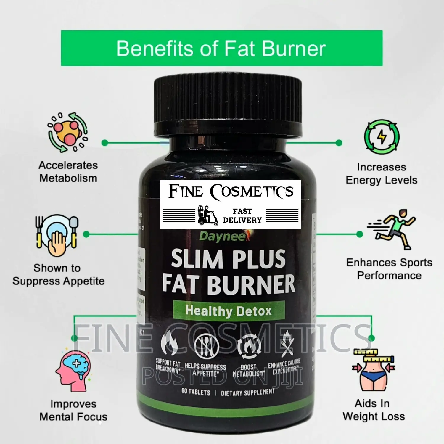 Slim Plus Fat Burner Slimming Weight Loss Shape Up Capsules