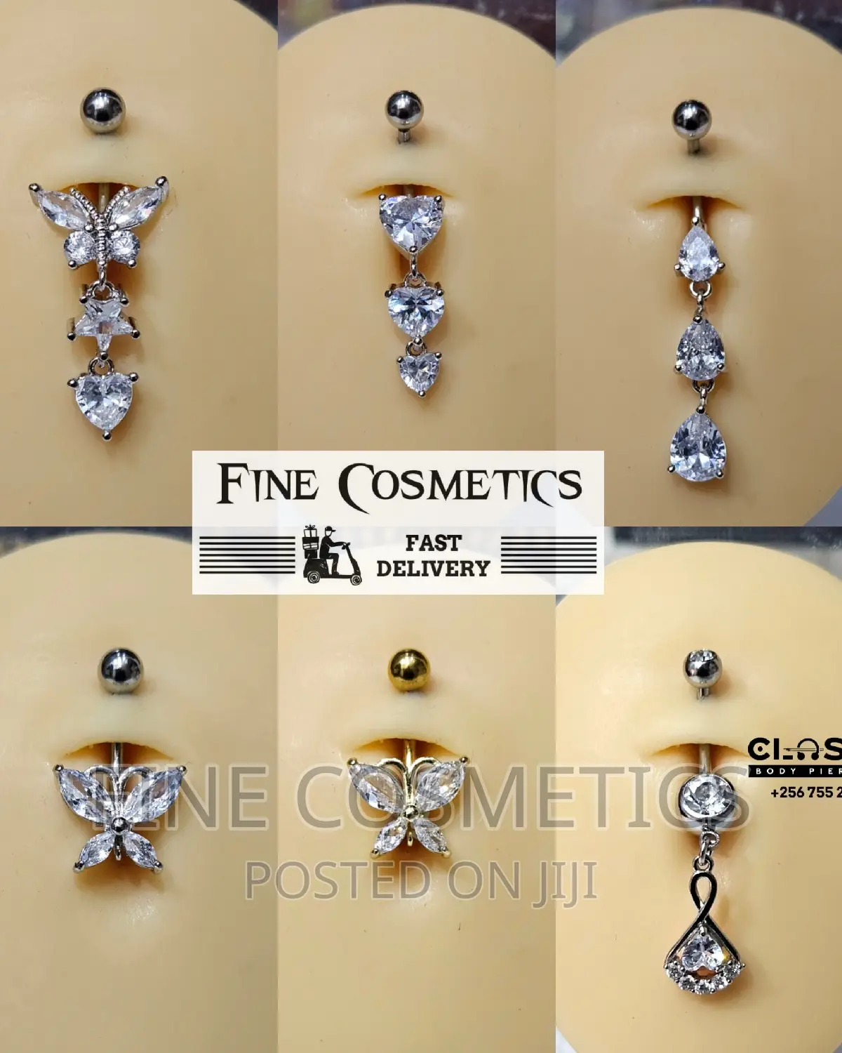 Glamorous Belly Rings Charming Navel Belly Button Jewelry