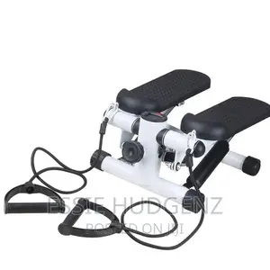 Mini Exercise Stepper With Resistance Bands