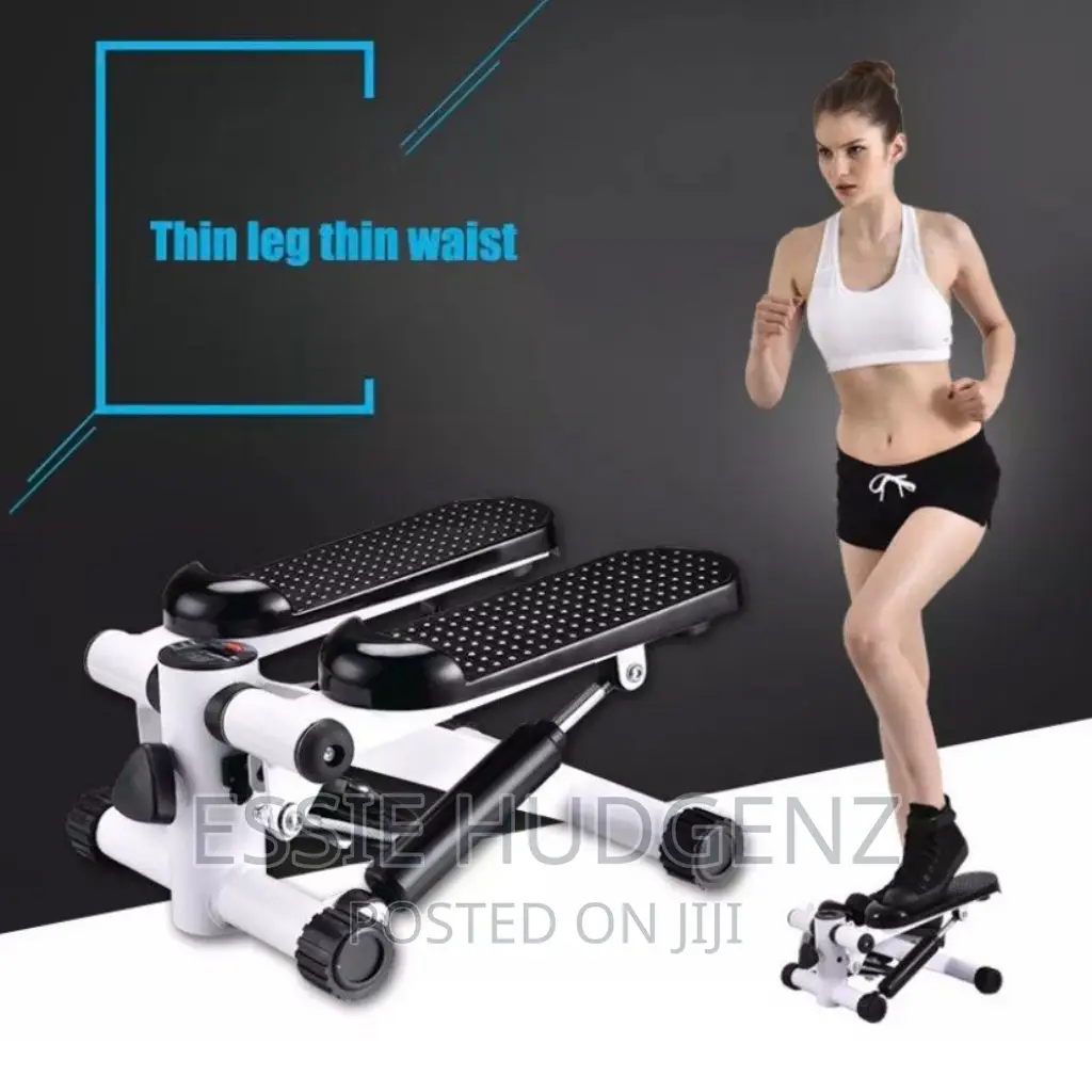 Mini Exercise Stepper With Resistance Bands