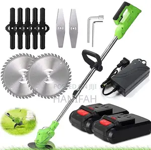 Photo - Heavy Duty Rechargeable Grass Cutter/ Lawnmower Trimmer