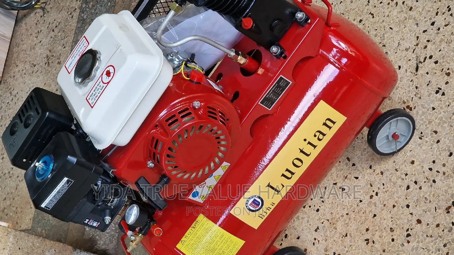 Air Compressor 50 Litres Petrol Lutian Brand